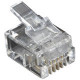 Black Box FMTP411-100PAK Network Connector - 100 Pack - 1 x RJ-11 Male FMTP411-100PAK