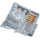 Black Box RJ-11 Modular Connector - RJ-11 FMTP611-50PAK