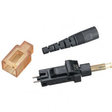 Black Box Fiber Optic Multimode 62.5-Micron ST Connector - ST - TAA Compliance FO031-R2