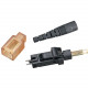 Black Box Fiber Optic Multimode 62.5-Micron ST Connector - ST - TAA Compliance FO031-R2