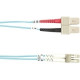Black Box 10-GbE 50-Micron Multimode Value Line Patch Cable, SC-LC, 2-m (6.5-ft.) - 6.56 ft Fiber Optic Network Cable for Network Device - First End: 2 x SC Male Network - Second End: 2 x LC Male Network - 10 Gbit/s - Patch Cable - 50/125 &micro;m - A