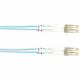 Black Box 10-GbE 50-Micron Multimode Value Line Patch Cable, LC-LC, 10-m (32.8-ft.) - 32.81 ft Fiber Optic Network Cable for Network Device - First End: 2 x LC Male Network - Second End: 2 x LC Male Network - Patch Cable - 50/125 &micro;m - Aqua - RoH