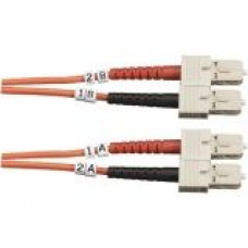Black Box 50-Micron Multimode Value Line Patch Cable, SC-SC, 5-m (16.4-ft.) - 16.40 ft Fiber Optic Network Cable for Network Device - First End: 2 x SC Male Network - Second End: 2 x SC Male Network - Patch Cable - 50/125 &micro;m FO50-005M-SCSC