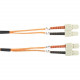 Black Box 62.5-Micron Multimode Value Line Patch Cable, SC-SC, 5-m (16.4-ft.) - 16.40 ft Fiber Optic Network Cable for Network Device - First End: 2 x SC Male Network - Second End: 2 x SC Male Network - Patch Cable - RoHS Compliance FO625-005M-SCSC