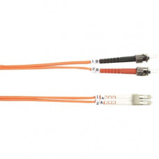 Black Box 62.5-Micron Multimode Value Line Patch Cable, ST-LC, 10-m (32.8-ft.) - 32.81 ft Fiber Optic Network Cable for Network Device - First End: 2 x ST Male Network - Second End: 2 x LC Male Network - Patch Cable - 62.5/125 &micro;m - RoHS Complian