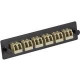 Black Box FOAP-SC-B-6F Network Patch Panel - 6 Port(s) - 6 x Simplex - Beige FOAP-SC-B-6F