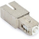 Black Box Fiber Optic In-Line Attenuator - Angled, Singlemode, SC-APC, 10-dB - 1 x SC/APC Male FOAT55S1-SC-10DB