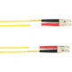 Black Box Fiber Optic Network Cable - 49.21 ft Fiber Optic Network Cable for Network Device - First End: 1 x LC Male Network - Second End: 1 x LC Male Network - Patch Cable - 50/125 &micro;m - Yellow FOCMP10-015M-LCLC-YL