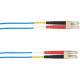 Black Box 5-m, LC-LC, 62.5-Micron, Multimode, Plenum, Blue Fiber Optic Cable - 16.40 ft Fiber Optic Network Cable for Network Device - First End: 2 x LC Male Network - Second End: 2 x LC Male Network - Patch Cable - Blue FOCMP62-005M-LCLC-BL