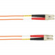 Black Box Fiber Optic Duplex Patch Network Cable - 6.56 ft Fiber Optic Network Cable for Network Device - First End: 2 x LC Male Network - Second End: 2 x LC Male Network - 40 Gbit/s - Patch Cable - 50/125 &micro;m - Orange - TAA Compliant FOCMPM4-002