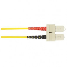 Black Box 3-m, SC-SC, Single-Mode, Plenum, Yellow Fiber Optic Cable - 9.84 ft Fiber Optic Network Cable for Network Device - First End: 2 x SC Male Network - Second End: 2 x SC Male Network - Patch Cable - Yellow - TAA Compliance FOCMPSM-003M-SCSC-YL