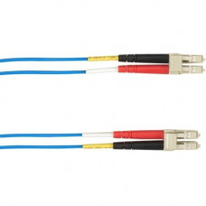 Black Box 20-m, LC-LC, 50-Micron, Multimode, Plenum, Blue Fiber Optic Cable - 65.62 ft Fiber Optic Network Cable for Network Device - First End: 1 x LC Male Network - Second End: 1 x LC Male Network - 128 MB/s - 50/125 &micro;m - Blue - TAA Compliance