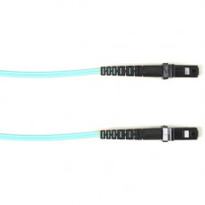 Black Box Fiber Optic Patch Network Cable - 6.50 ft Fiber Optic Network Cable for Network Device - First End: 1 x MT-RJ Male Network - Second End: 1 x MT-RJ Male Network - 1 Gbit/s - Patch Cable - OFNR - 62.5/125 &micro;m - Aqua - TAA Compliant FOCMR6