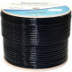 Premiertek CAT6 FTP 1000FT - 1000 ft Category 6 Network Cable for Network Device, Patch Panel - Bare Wire - Bare Wire - 1 Gbit/s - Shielding - 23 AWG - Black - 1 FOD-CAT6-1KFT