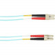 Black Box Coloured Multimode OM3 Patch Cable - LSZH Duplex - 6.56 ft Fiber Optic Network Cable for Network Device - First End: 2 x LC Male Network - Second End: 2 x LC Male Network - 10 Gbit/s - Patch Cable - 50/125 &micro;m - Aqua - TAA Compliant - T
