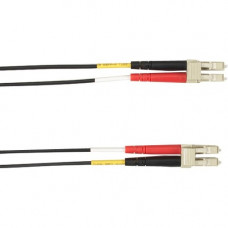 Black Box Colored Fiber OM3 50/125 Multimode Fiber Optic Patch Cable - LSZH - 16.40 ft Fiber Optic Network Cable for Network Device - First End: 2 x LC Male Network - Second End: 2 x LC Male Network - 10 Gbit/s - Patch Cable - LSZH, LSOH - 50/125 &mic