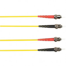 Black Box Fiber Optic Network Cable - 9.84 ft Fiber Optic Network Cable for Network Device - First End: 1 x ST Male Network - Second End: 1 x ST Male Network - 1 Gbit/s - Patch Cable - 62.5/125 &micro;m - Yellow - TAA Compliant FOLZH62-003M-STST-YL