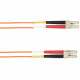 Black Box Colored Fiber OM4 50/125 Multimode Fiber Optic Patch Cable - LSZH - 6.56 ft Fiber Optic Network Cable for Network Device - First End: 2 x LC Network - Male - Second End: 2 x LC Network - Male - 10 Gbit/s - Patch Cable - LSZH - 50/125 &micro;