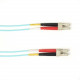 Black Box Colored Fiber OM4 50/125 Multimode Fiber Optic Patch Cable - LSZH - 22.97 ft Fiber Optic Network Cable for Network Device - First End: 2 x LC Male Network - Second End: 2 x LC Male Network - 10 Gbit/s - Patch Cable - LSZH - 50/125 &micro;m -