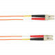 Black Box Fiber Optic Duplex Network Cable - 184 ft Fiber Optic Network Cable for Network Device - First End: 2 x LC Male Network - Second End: 2 x LC Male Network - Orange FOLZHM4-LCLC-OR-184