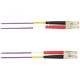 Black Box Colored Fiber OS2 9/125 Singlemode Fiber Optic Patch Cable - LSZH - 32.81 ft Fiber Optic Network Cable for Network Device - First End: 2 x LC Male Network - Second End: 2 x LC Male Network - 1 Gbit/s - Patch Cable - LSZH, LSOH - 9/125 &micro