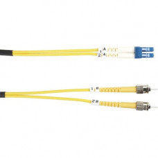 Black Box Single-Mode Value Line Patch Cable, ST-LC, 5-m (16.4-ft.) - 16.40 ft Fiber Optic Network Cable for Network Device - First End: 2 x ST Male Network - Second End: 2 x LC Male Network - Patch Cable - 9/125 &micro;m - Yellow - RoHS Compliance FO