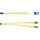 Black Box Single-Mode Value Line Patch Cable, ST-LC, 5-m (16.4-ft.) - 16.40 ft Fiber Optic Network Cable for Network Device - First End: 2 x ST Male Network - Second End: 2 x LC Male Network - Patch Cable - 9/125 &micro;m - Yellow - RoHS Compliance FO