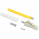 Black Box Network Connector - 1 x LC Male - White - TAA Compliant FOT222-R3