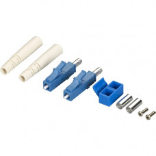 Black Box Ceramic Fiber Optic Connector - 125-micron, Singlemode, Duplex, LC, 3.0-mm Boot - 2 x LC - TAA Compliant FOT225
