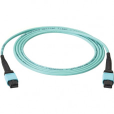 Black Box Fiber Optic Trunk Network Cable - 32.81 ft Fiber Optic Network Cable for Network Device, Patch Panel, Switch, Server, Fiber Optic Cassette - First End: 1 x MTP/MPO Female Network - Second End: 1 x MTP/MPO Female Network - Trunk Cable - 50 &m