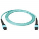 Black Box Fiber Optic Network Cable - 49.21 ft Fiber Optic Network Cable for Network Device - First End: 1 x MTP Network - Second End: 1 x MPO Network - 50 &micro;m FOTC20M3-MP-12AQ-15
