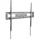Startech.Com Flat Screen TV Wall Mount - Fixed - For 60" to 100" VESA Mount TVs - Steel - Heavy Duty TV Wall Mount - Low-Profile Design - Fits Curved TVs - 100" Screen Support - 165.35 lb Load Capacity - Black FPWFXB1