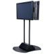 Peerless FPZ-670 Stand For Flat Panels - Up to 400lb - Up to 71" Flat Panel Display - Black - Floor-mountable - TAA Compliance FPZ-670