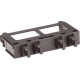 Panduit Fiber Adapter Migration Panel - 4 Port(s) - Black - TAA Compliance FQMAP45BL