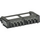 Panduit Fiber Adapter Migration Panel - 8 Port(s) - Charcoal Gray - TAA Compliance FQMAP86CG