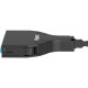 Panduit SFQ Cassette - 6 Port(s) - 6 x Duplex - Black, Aqua, Blue - TAA Compliance FQZN-12-10AF