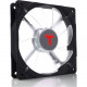RIOTORO LED FAN 120mm High Airflow 1500 RPM Performance Edition - 120 mm - 1500 rpm47 CFM - 26.5 dB(A) Noise - 3-pin - Red LED FR120