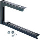 Panduit QuikLock Mounting Bracket for Cable Routing System - Black - Adjustable Height - 1 - TAA Compliance FR12ACB58