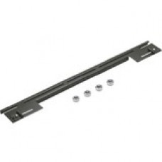 Panduit FR24TBN12 Cable Bracket - Black - 1 Pack - Steel - TAA Compliance FR24TBN12