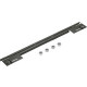 Panduit FR24TBN12 Cable Bracket - Black - 1 Pack - Steel - TAA Compliance FR24TBN12