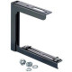 Panduit QuikLock Mounting Bracket for Cable Routing System - Black - Adjustable Height - 1 - TAA Compliance FR6ACB12M