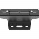 Panduit QuikLock Mounting Bracket for Cable Routing System - Black - 1 - TAA Compliance FR6CS12M