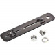 Panduit QuikLock Mounting Bracket for Cable Routing System - Black - 1 - TAA Compliance FR6TRBN58M