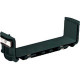 Panduit FiberRunner&trade; Coupler - Black - 1 Pack - Polycarbonate FRBC12X4LBL