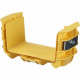 Panduit QuikLock Coupler - Yellow - 20 Pack - Acrylonitrile Butadiene Styrene (ABS) - TAA Compliance FRBC6X4YL-E