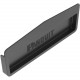 Panduit FiberRunner&reg; End Cap - Black - 1 Pack - Polycarbonate FREC12X4LBL
