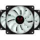 RIOTORO Quiet Storm RGB 120.0 mm Fan Kit - 120 mm - 1500 rpm54.5 CFM - 27.6 dB(A) Noise - Hydraulic Bearing - 4-pin PWM - RGB LED - Acrylonitrile Butadiene Styrene (ABS), Acrylonitrile Butadiene Styrene (ABS) FRGB120-QS168X