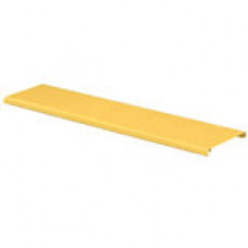 Panduit FiberRunner FRHC6YL6 6x4 Snap-On Hinged Cover - Cover - Yellow - 1 Pack - TAA Compliance FRHC6YL6