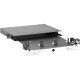 Panduit Opticom FRME1U Rack Mount Enclosure Rack Frame - 1U Rack Height - Black - RoHS, TAA Compliance FRME1U