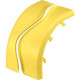 Panduit FROVRASC6YL 6x4 Split Cover - Cover - Yellow - 1 Pack - TAA Compliance FROVRASC6YL